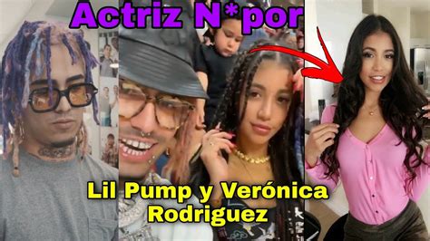 lil pump and veronica rodriguez|LIL PUMP Junto a su Novia Actriz N*por VERÓNICA。